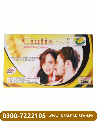 Image of a Cialis Gold Tablet